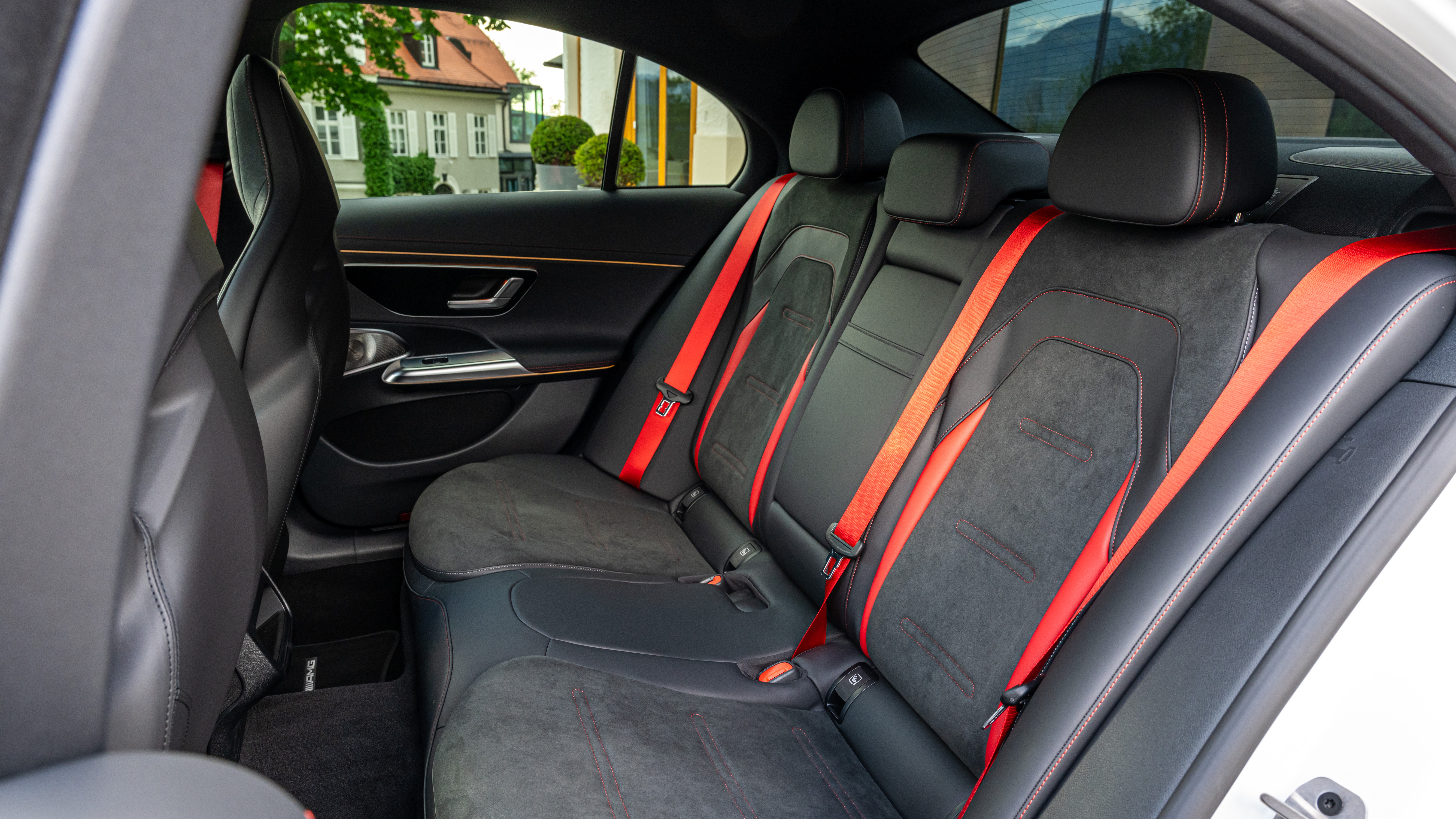 Mercedes AMG E 53 rear seats