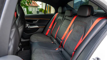 Mercedes AMG E 53 rear seats