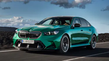New BMW M5 front quarter