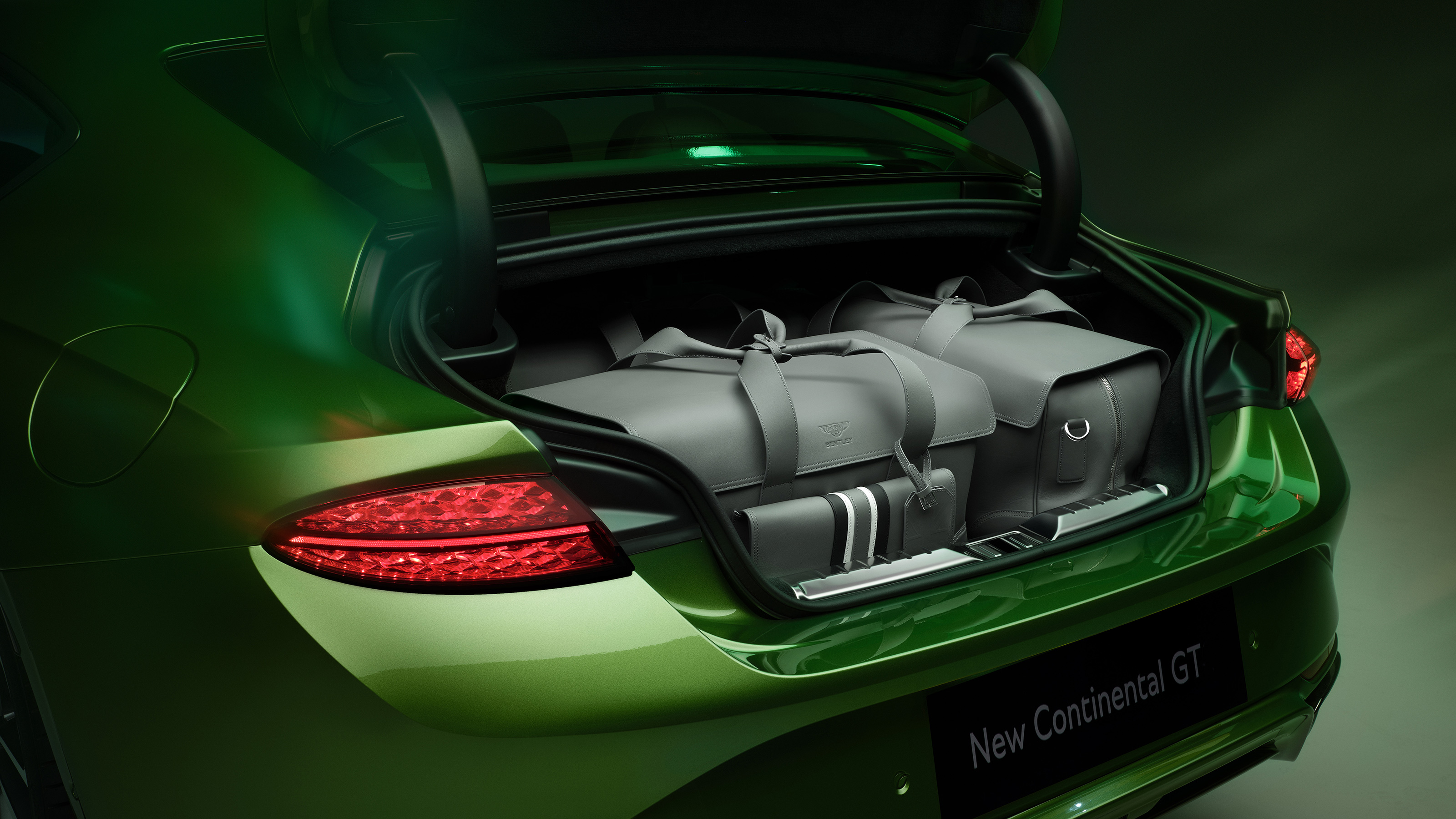 New Bentley Continental GTC boot