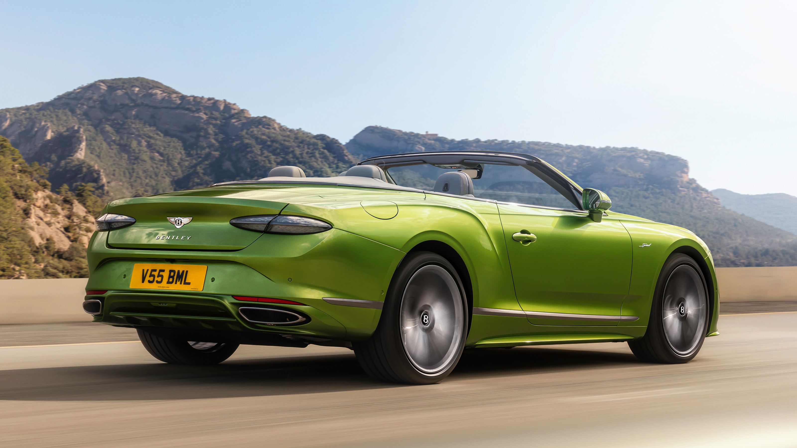 New Bentley Continental GTC rear quarter