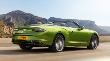New Bentley Continental GTC rear quarter