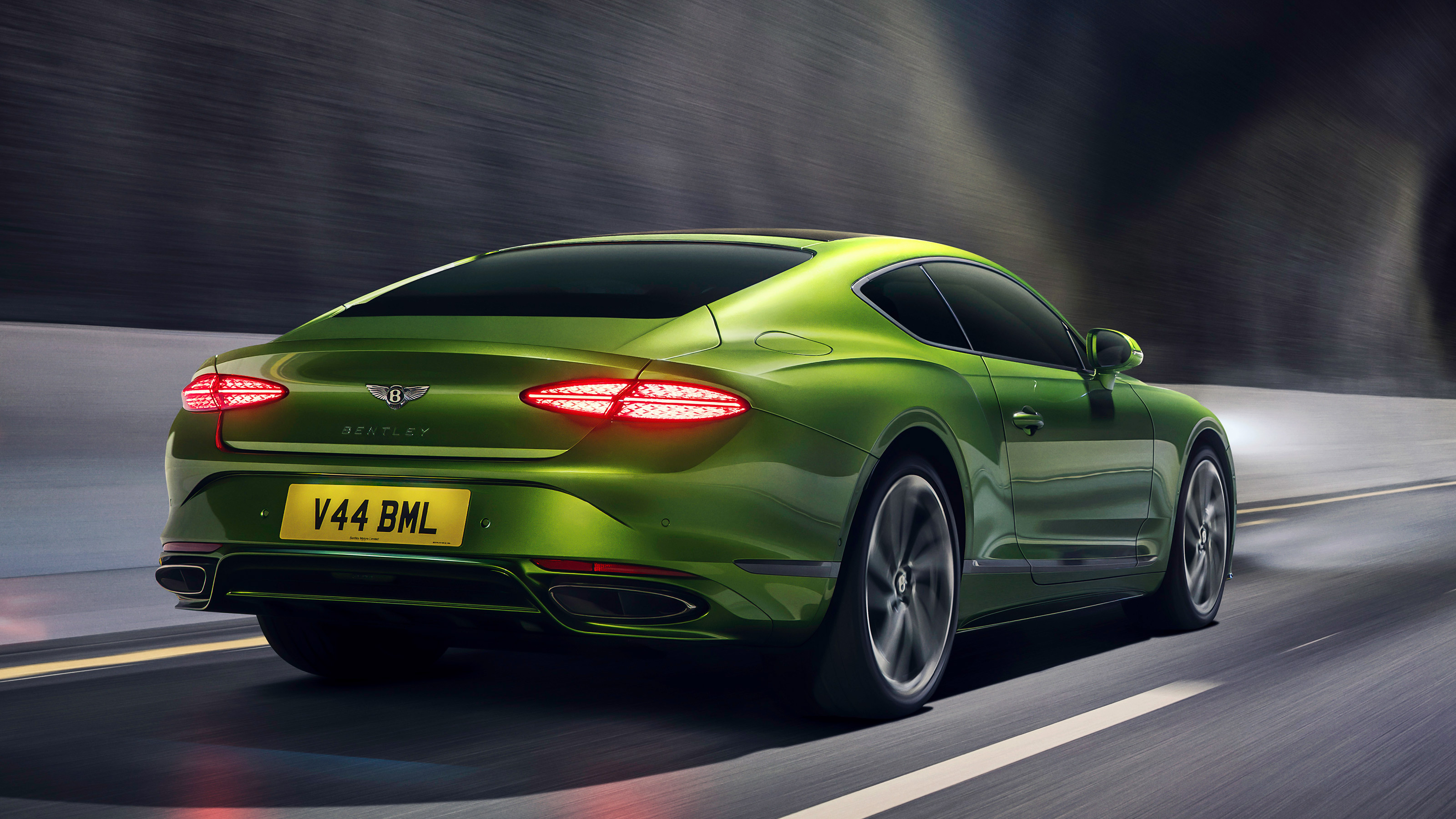 New Bentley Continental GT rear quarter