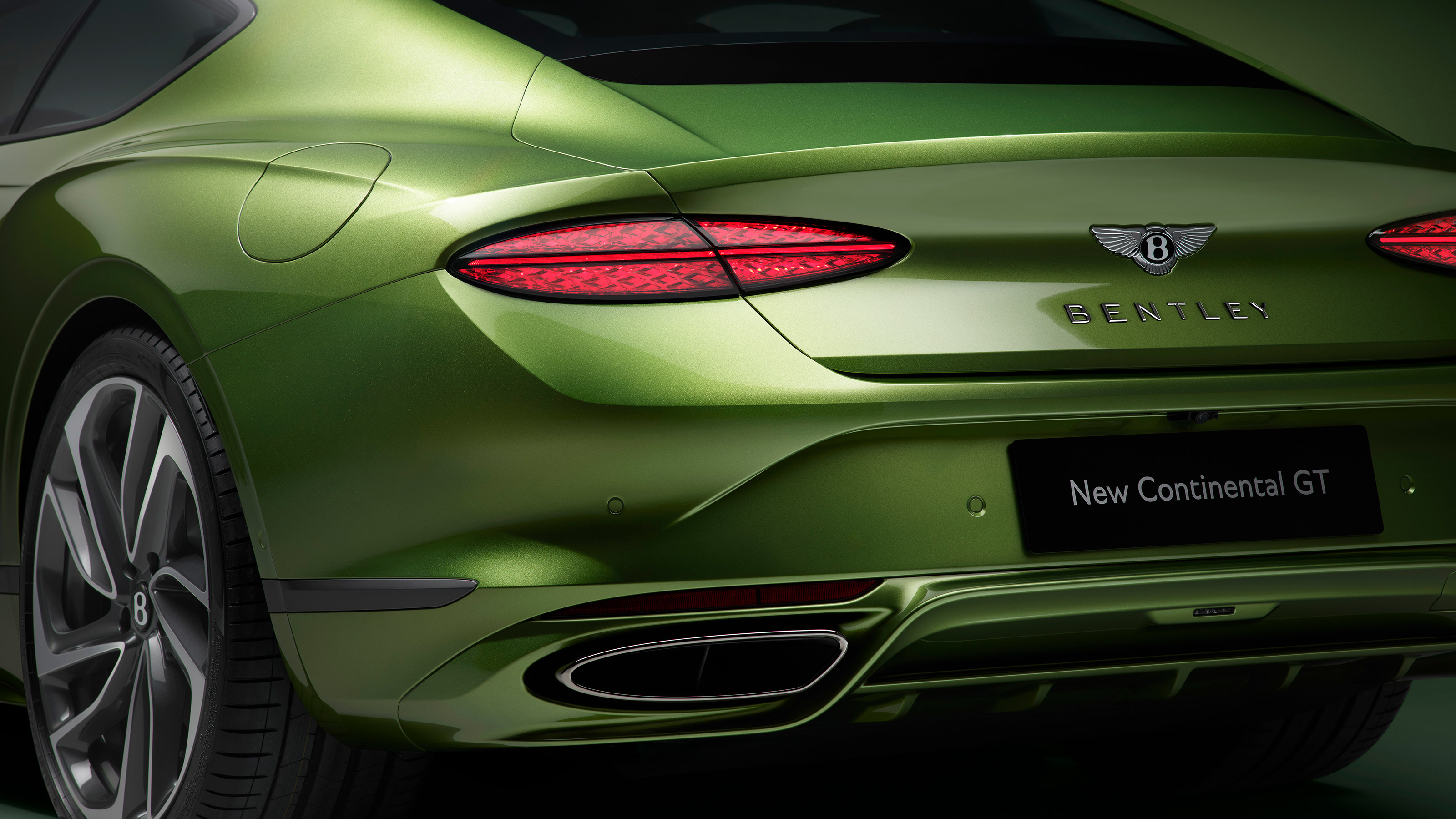 New Bentley Continental GT tail light
