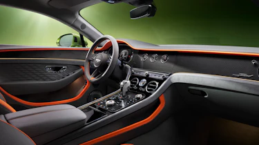 New Bentley Continental GT interior