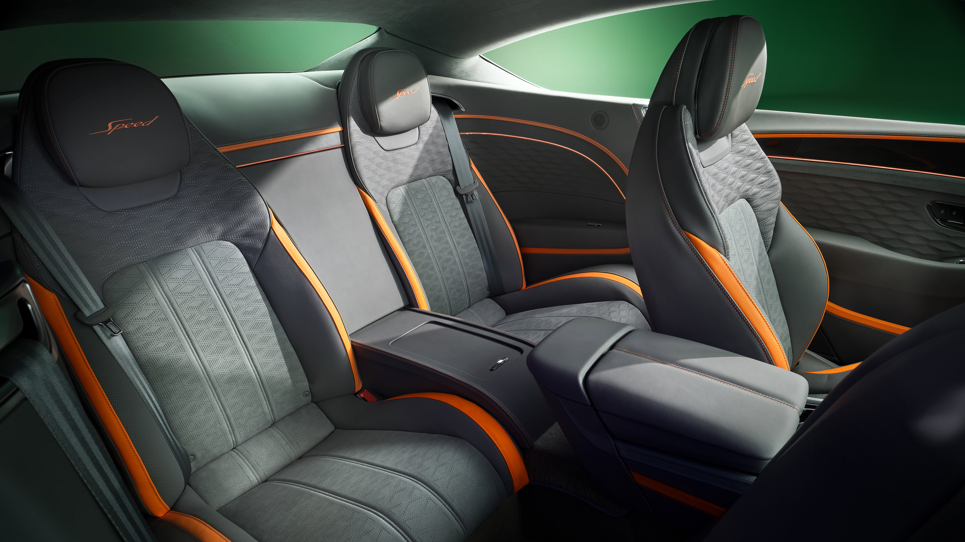 New Bentley Continental GT rear seats