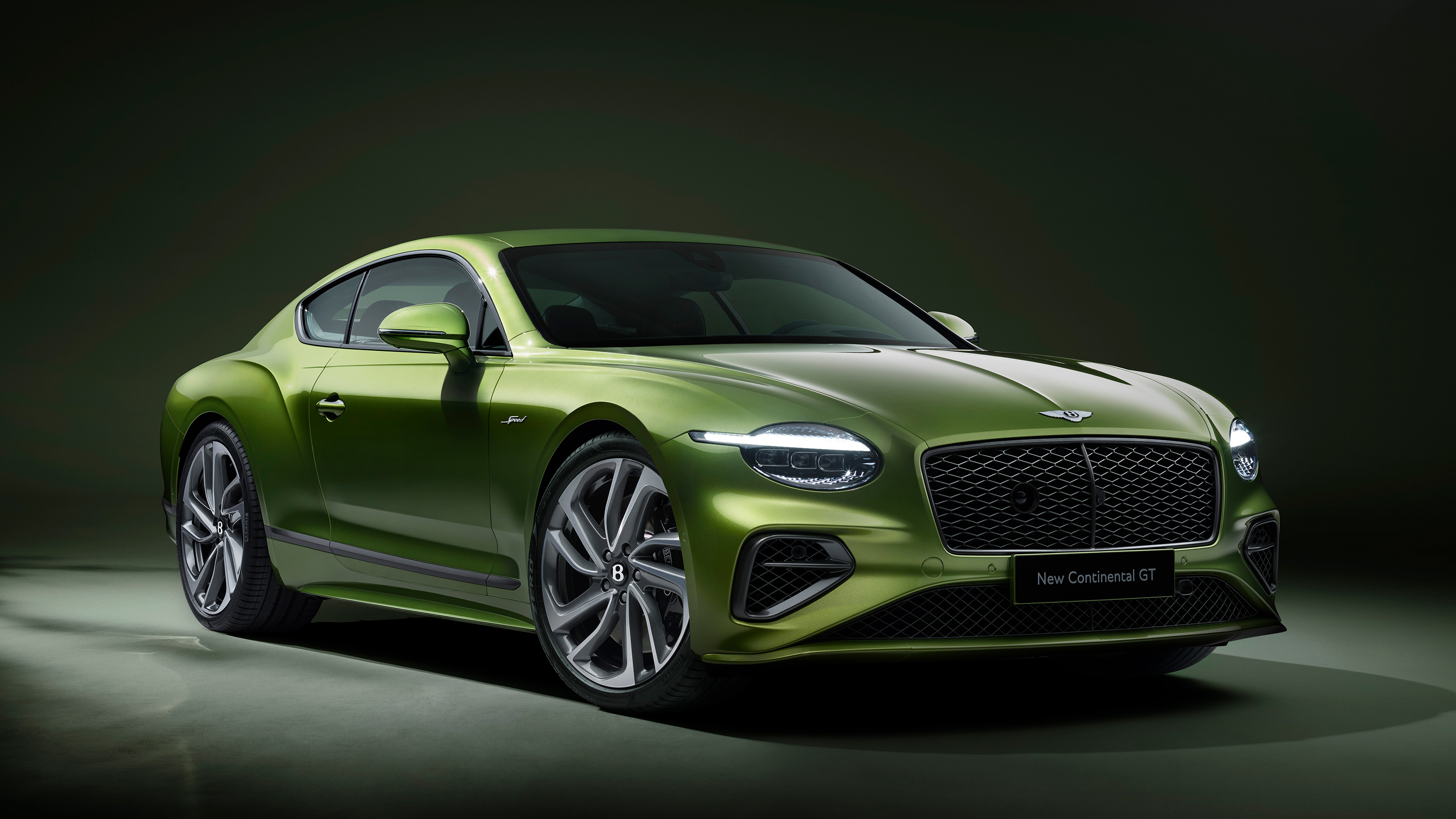 New Bentley Continental GT front quarter