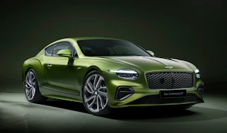 New Bentley Continental GT front quarter