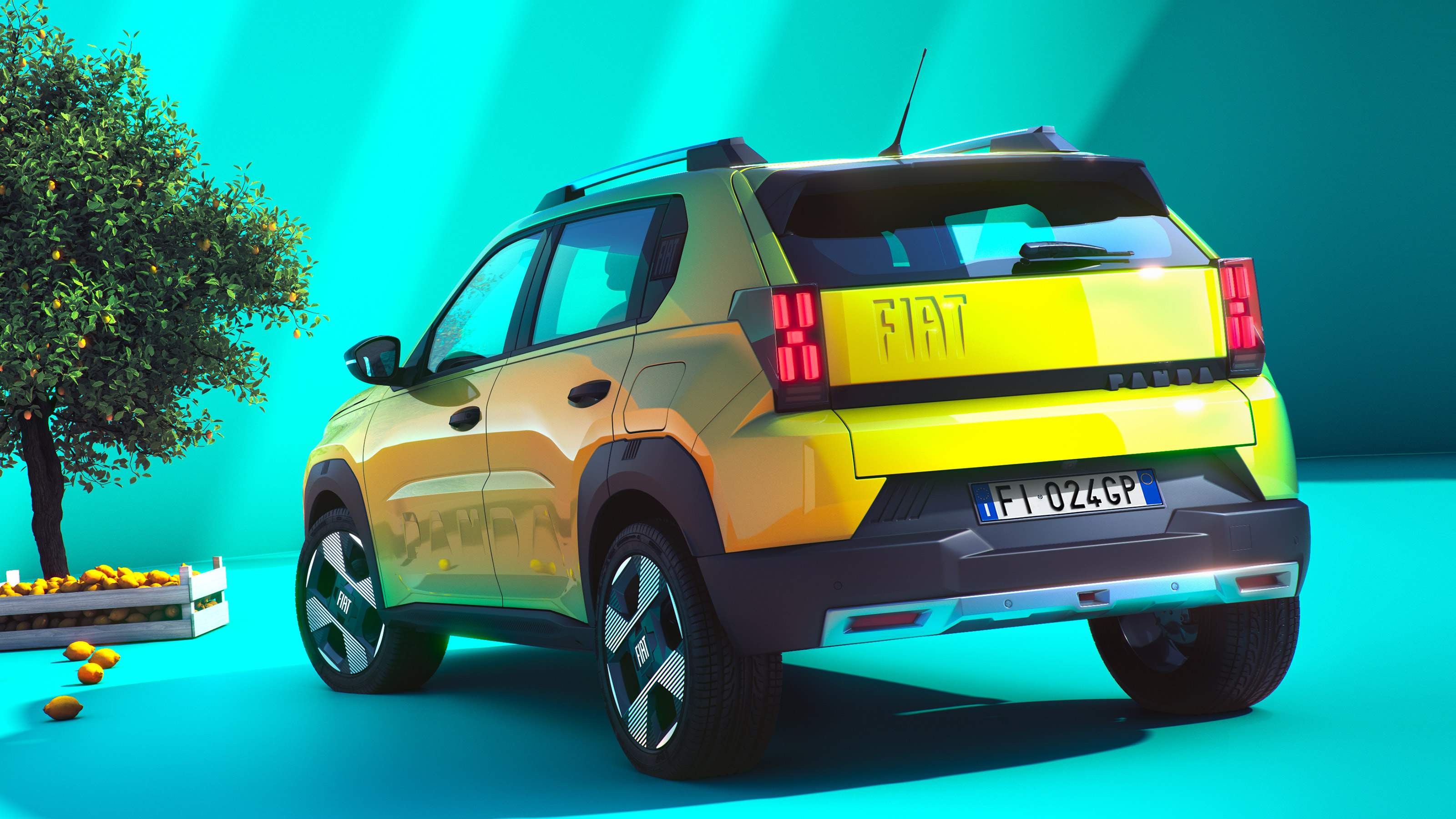 Fiat Grande Panda rear quarter