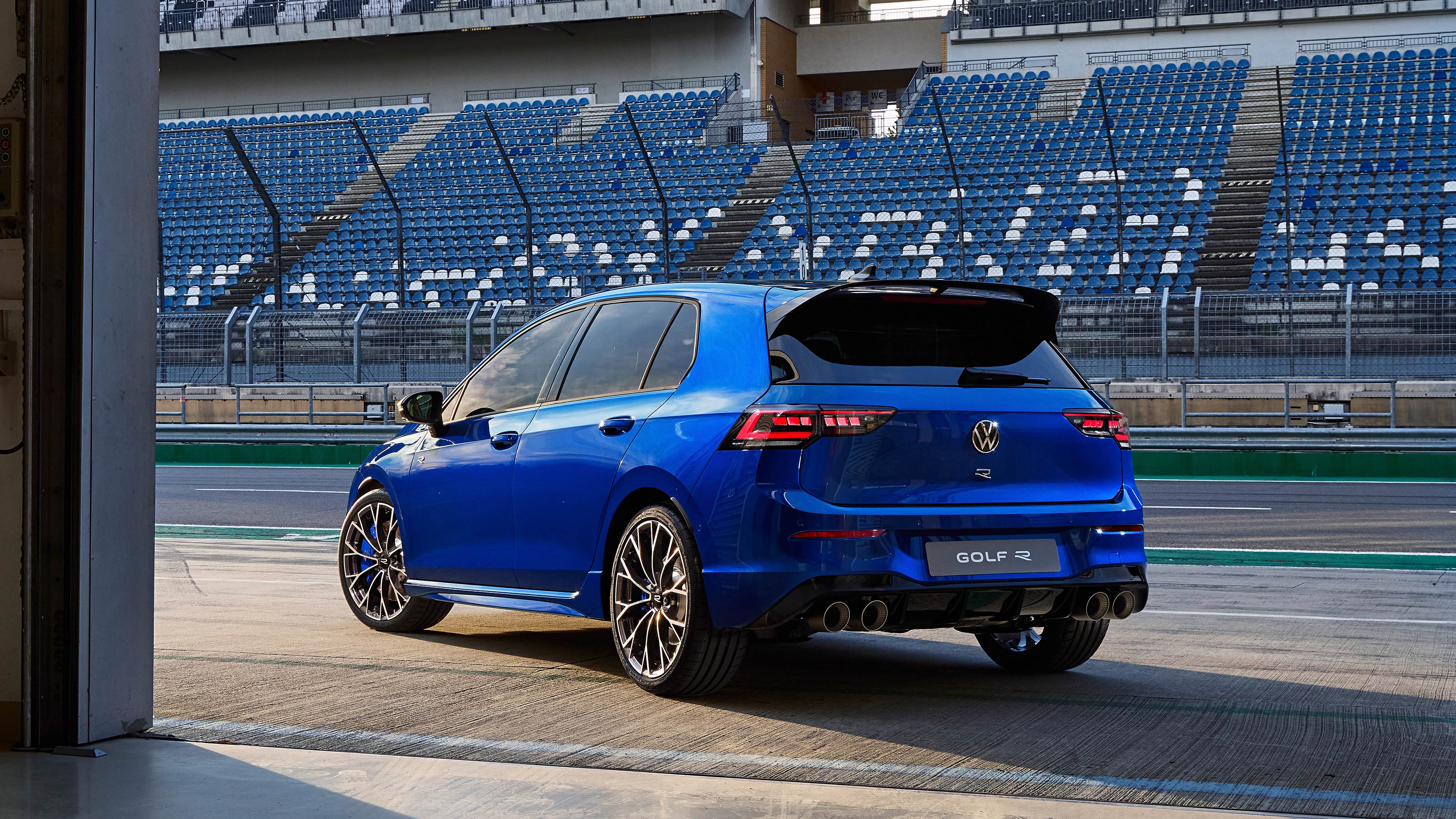 Volkswagen Golf R rear quarter