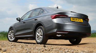 Skoda Octavia rear quarter static