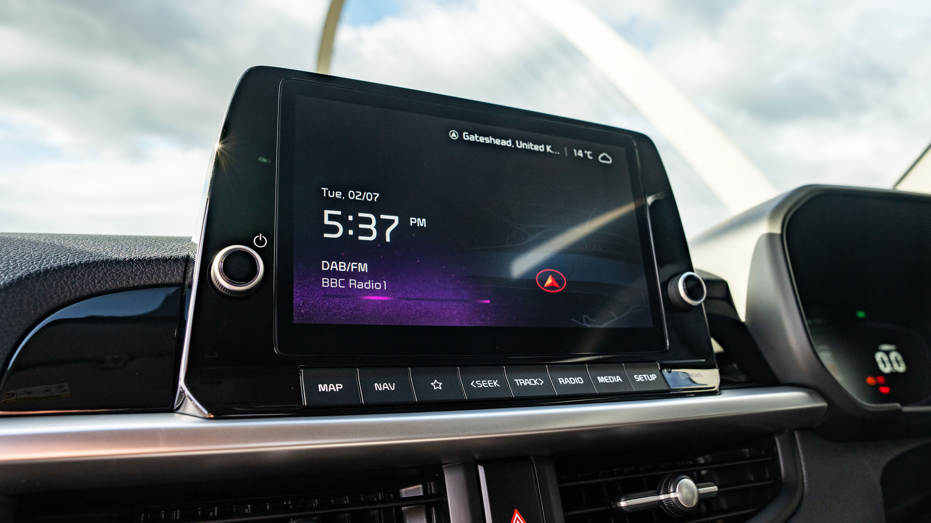 Kia Picanto infotainment