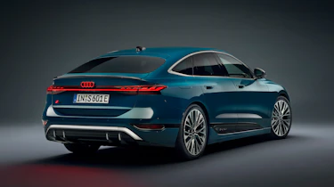 Audi S6 e-tron rear quarter
