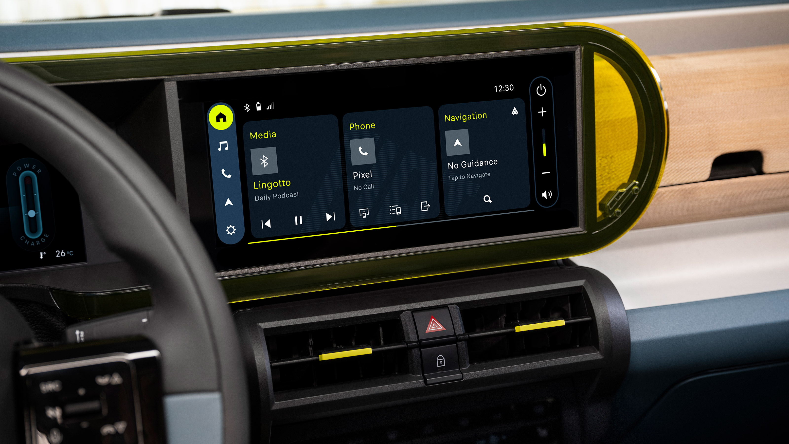 Fiat Grande Panda infotainment