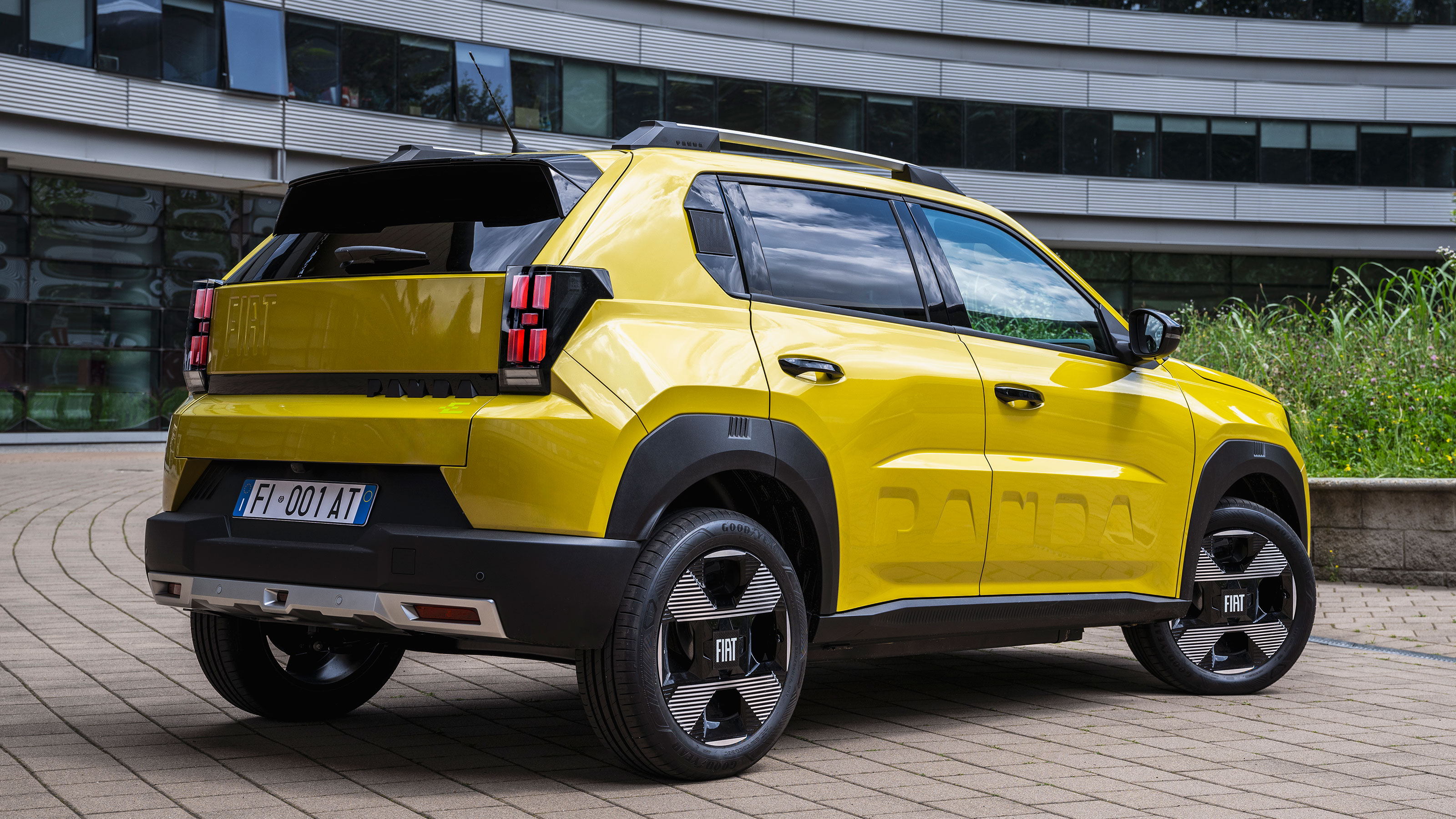 Fiat Grande Panda rear quarter static