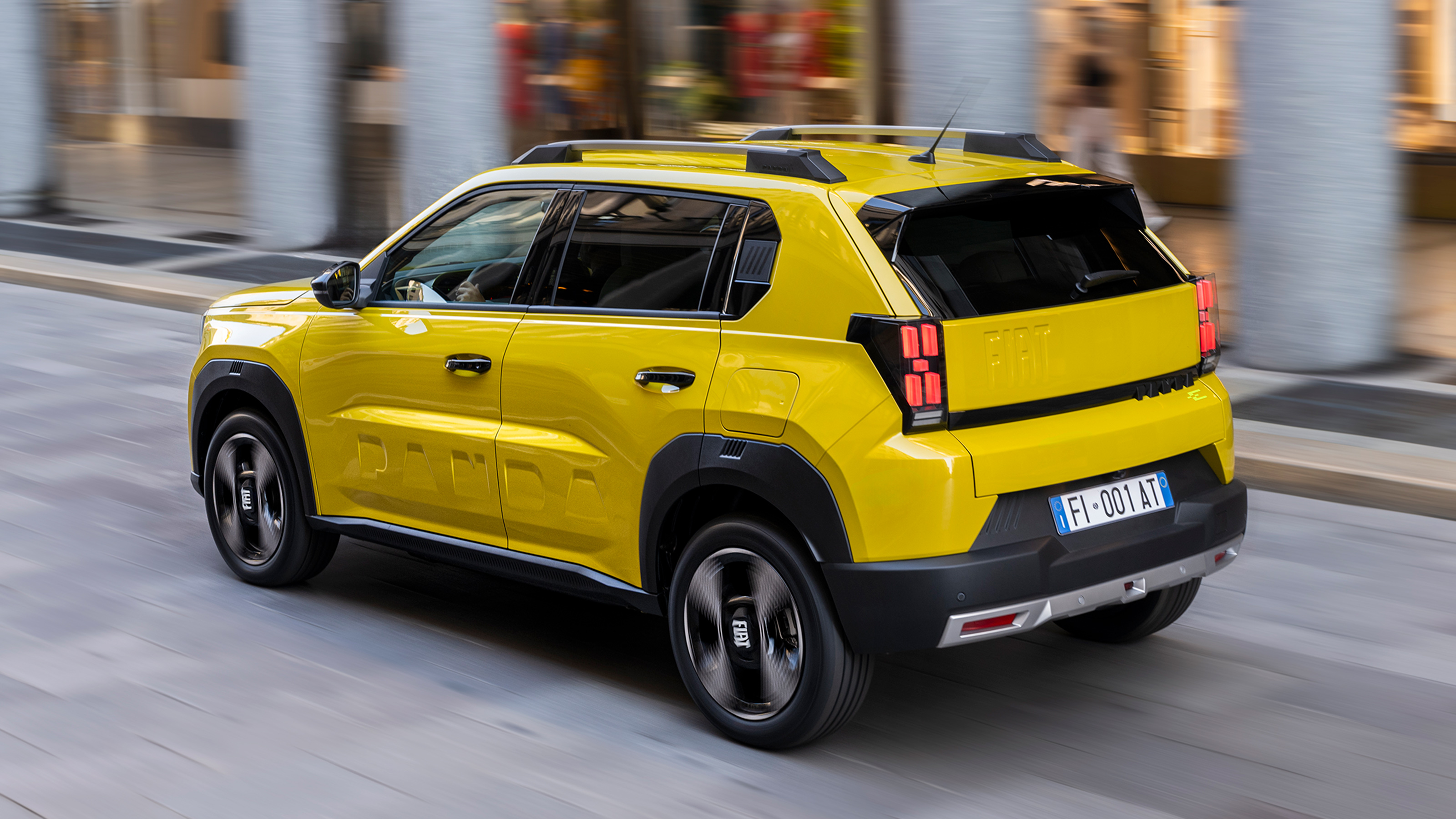 Fiat Grande Panda rear quarter