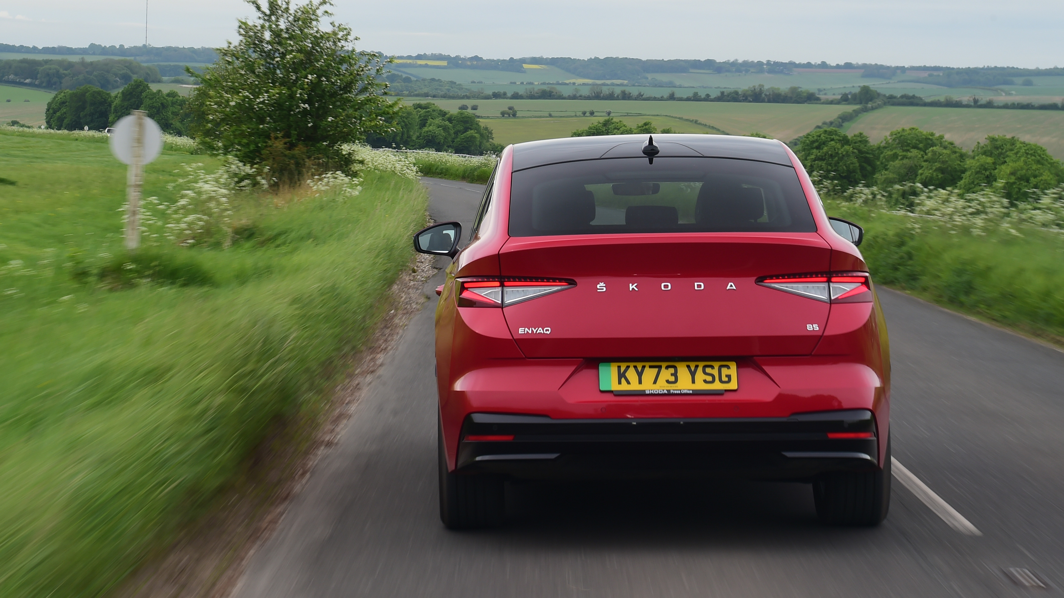 Skoda Enyaq Coupe rear 