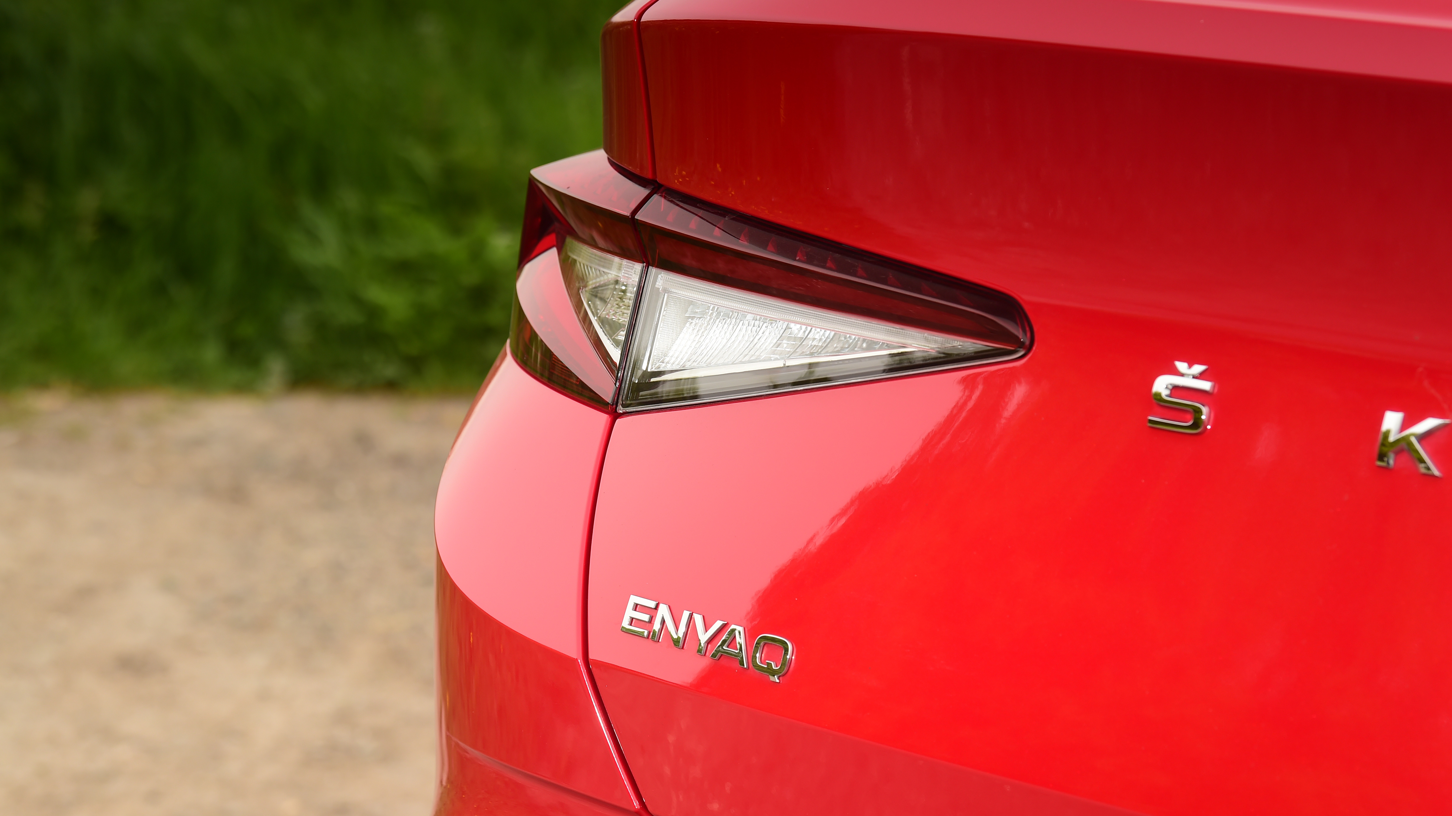 Skoda Enyaq Coupe detail