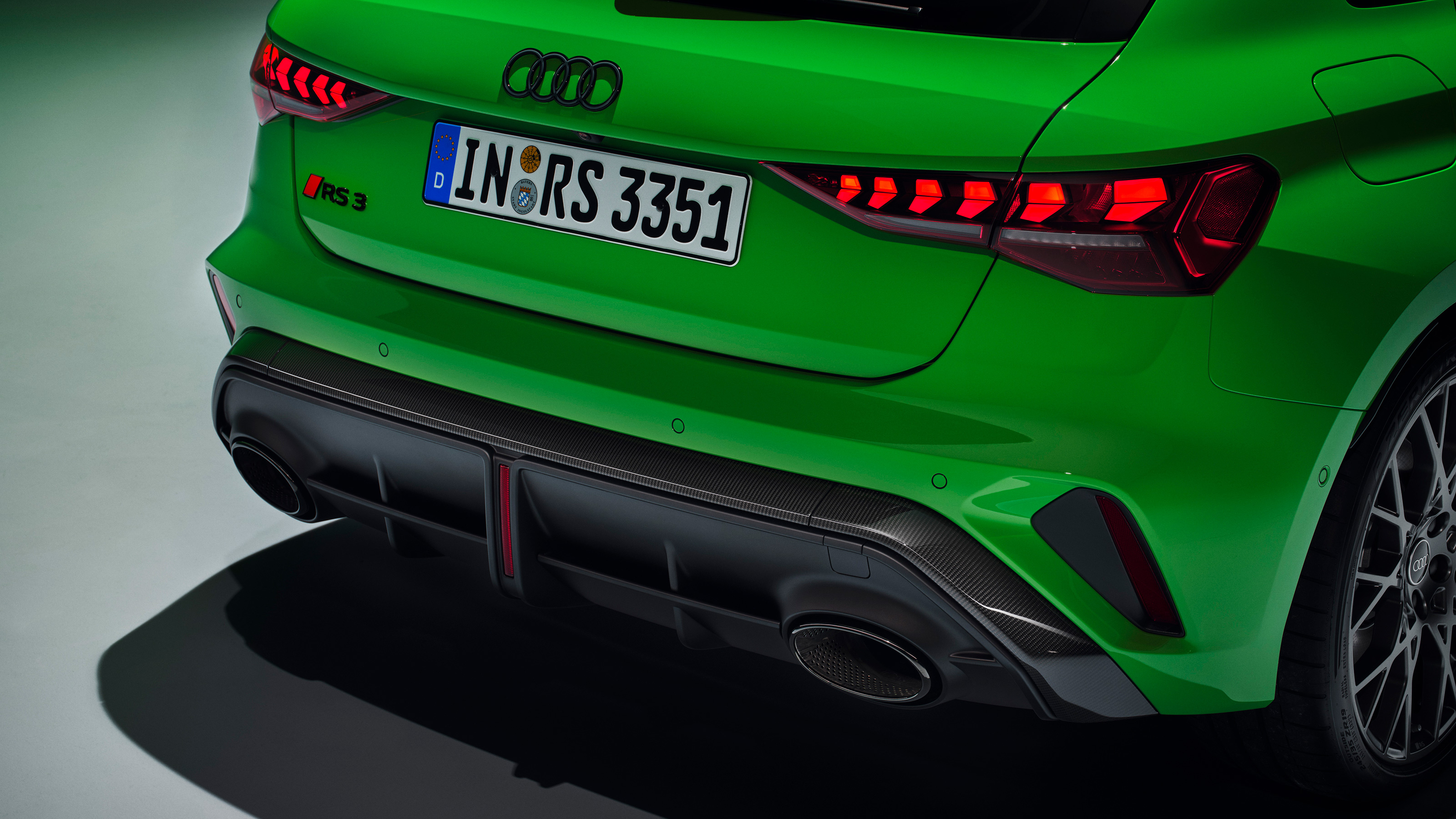 2024 Audi RS3 rear bumper static