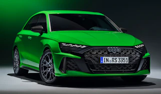 2024 Audi RS3 front quarter static