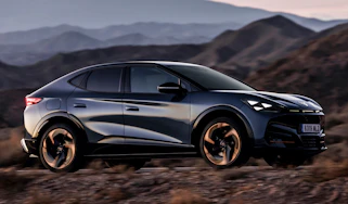 Cupra Tavascan driving
