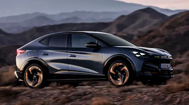 Cupra Tavascan driving