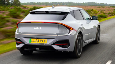 New Kia EV6 rear quarter