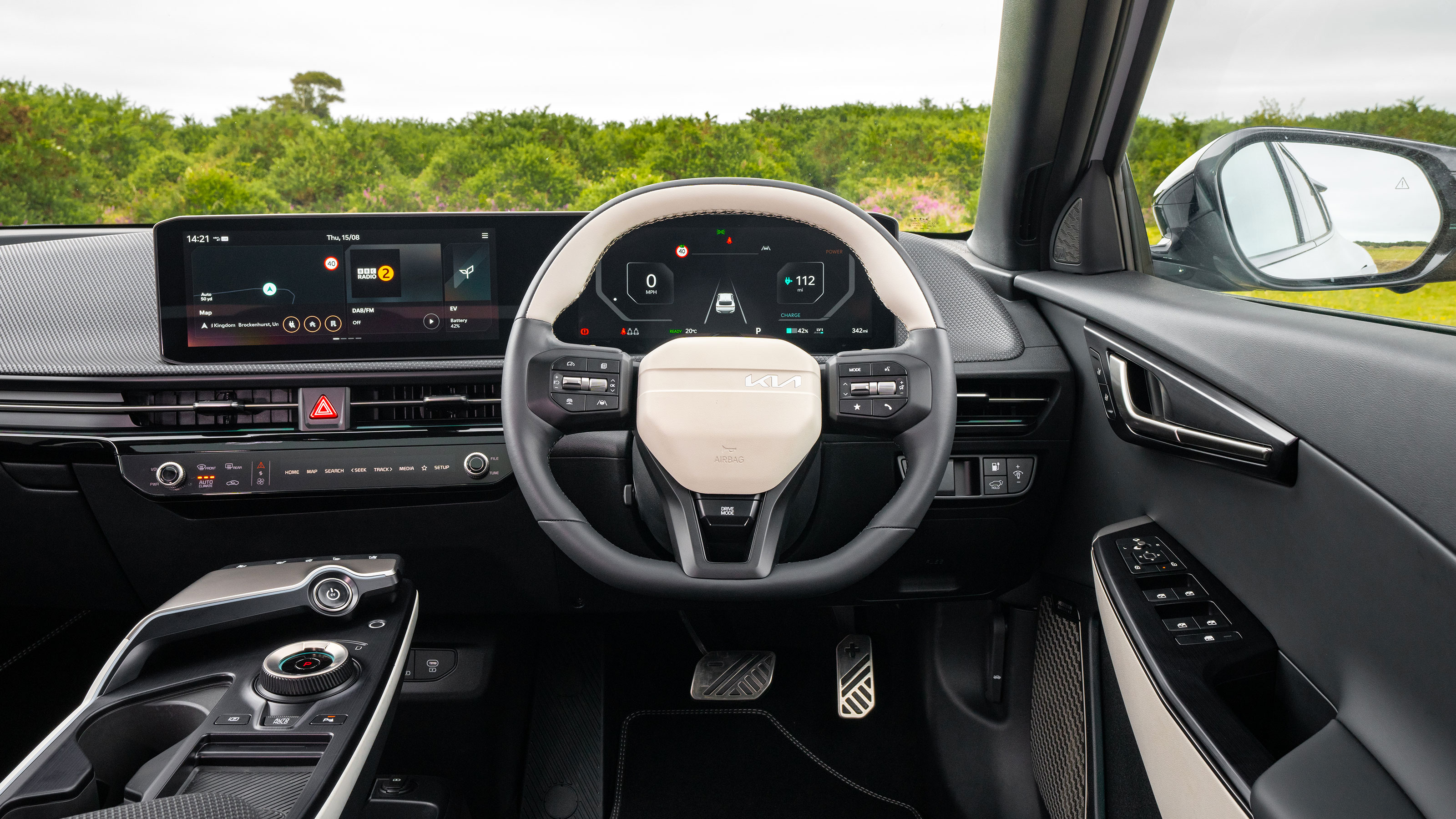 New Kia EV6 dashboard