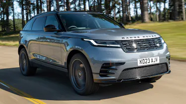 Range Rover Velar front quarter driving