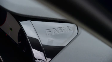 Skoda Fabia closeup trim