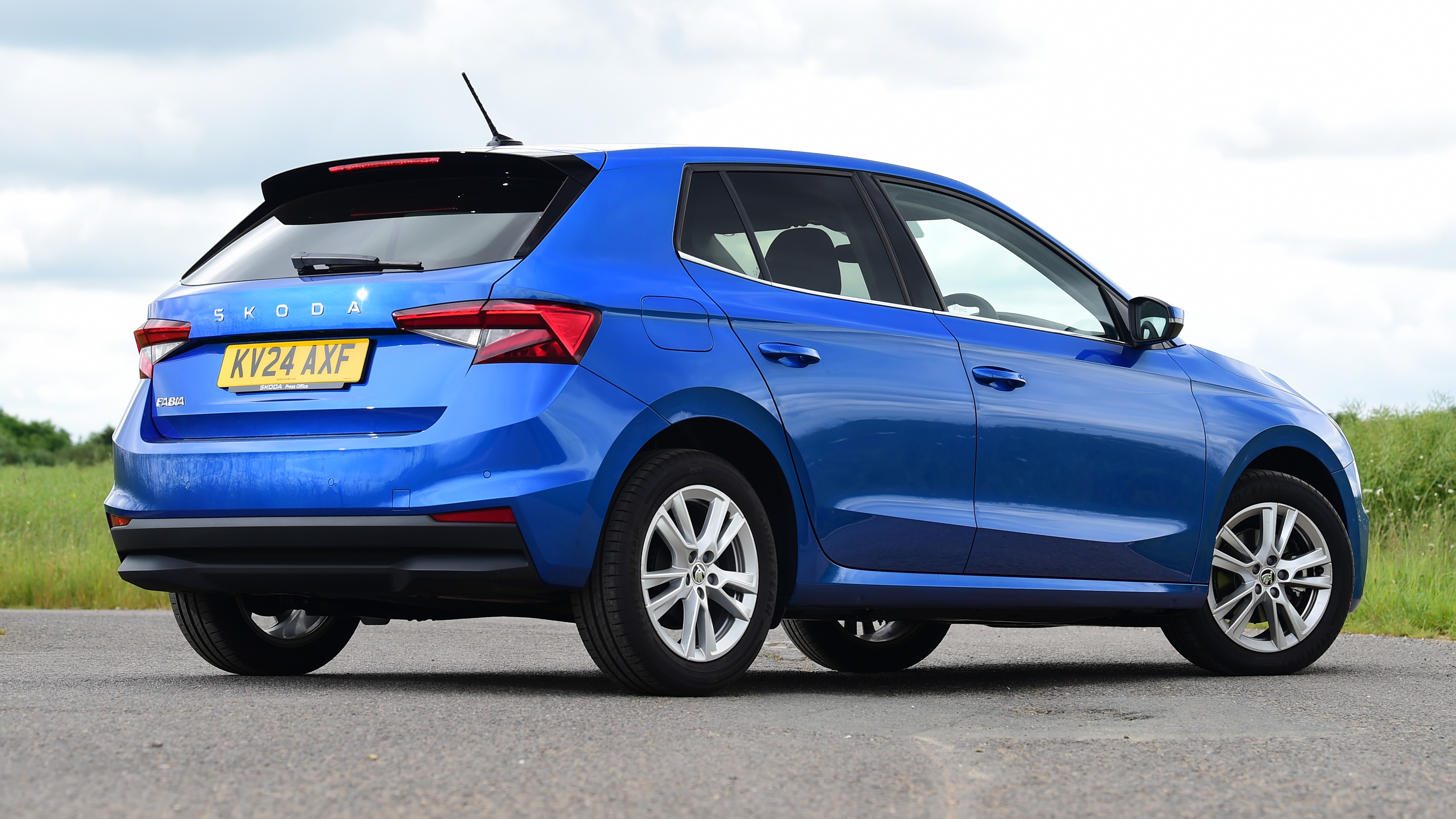 Skoda Fabia rear quarter static