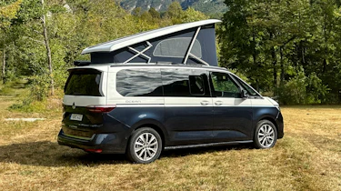 Volkswagen California rear quarter static popped up