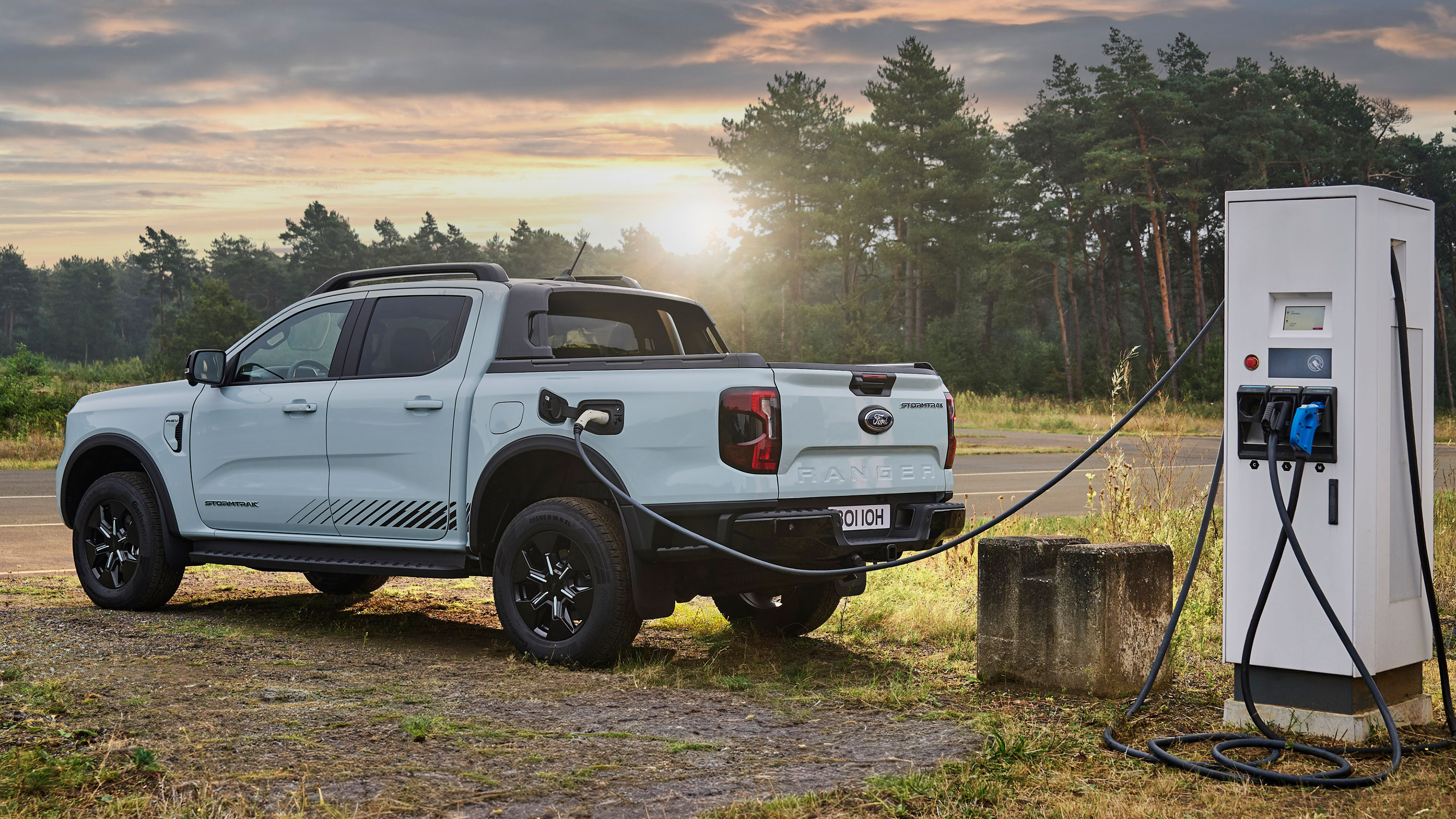 Ford Ranger PHEV rear quarter