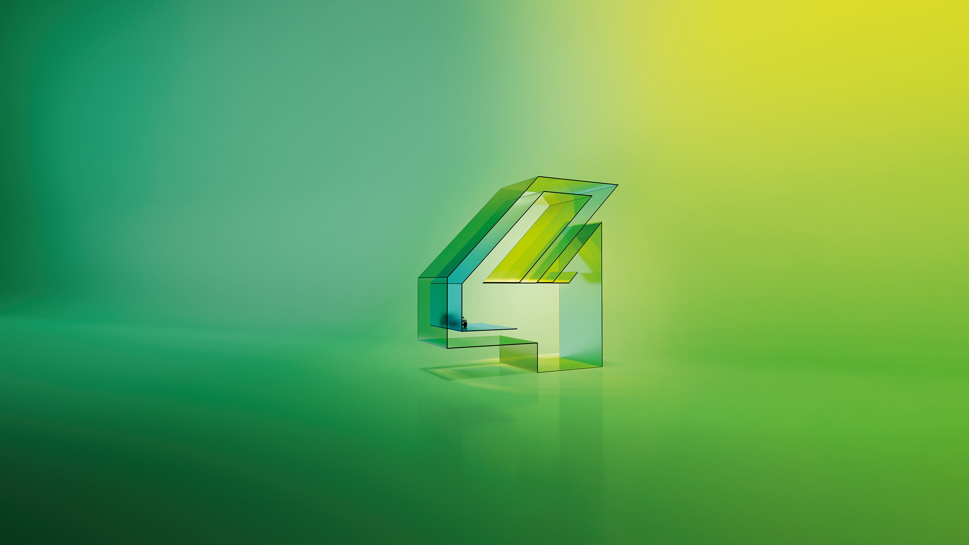 Renault 4 green colour teaser