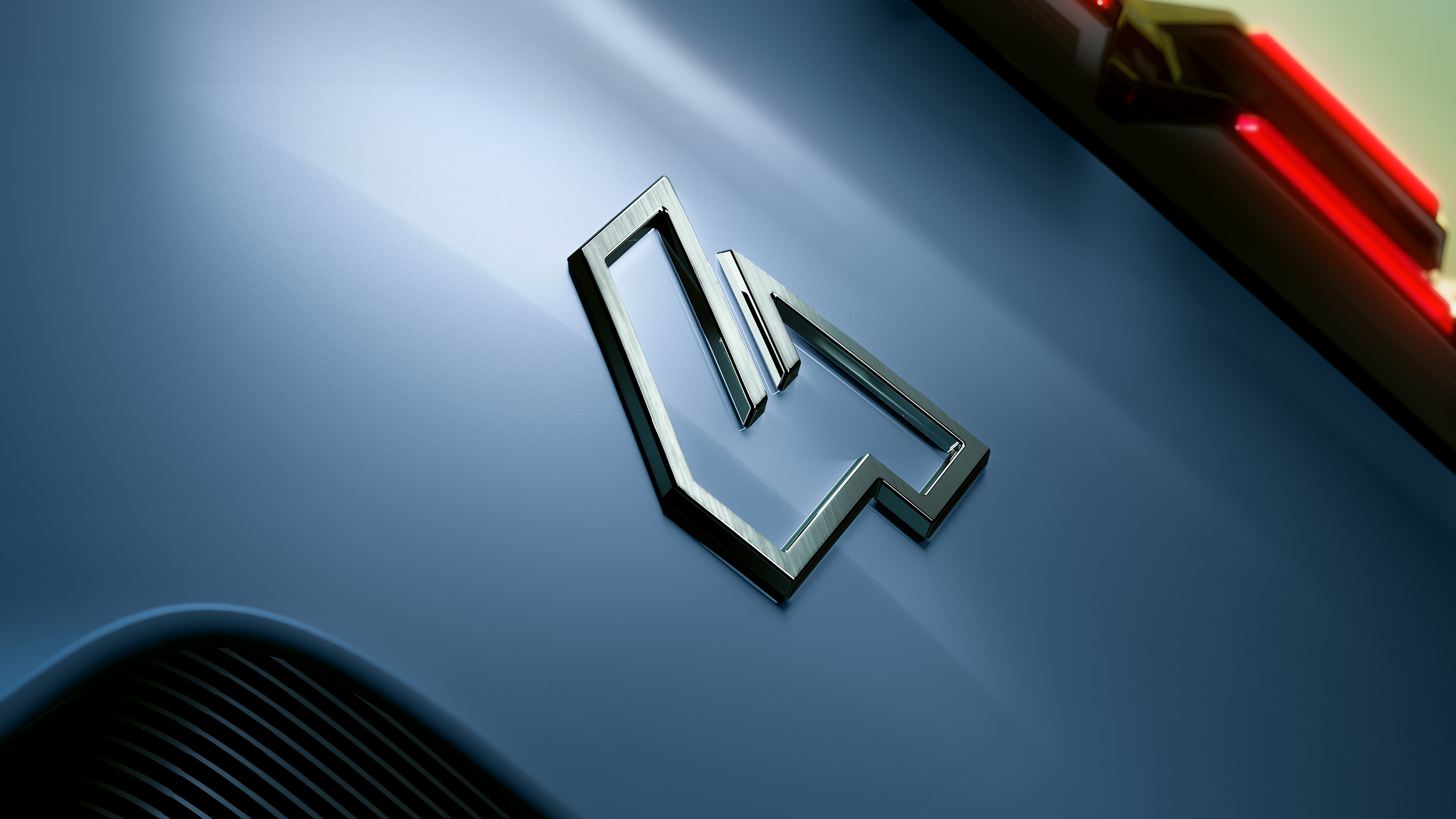 Renault 4 badge teaser