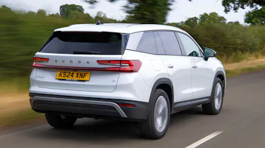 Skoda Kodiaq rear 3/4 tracking