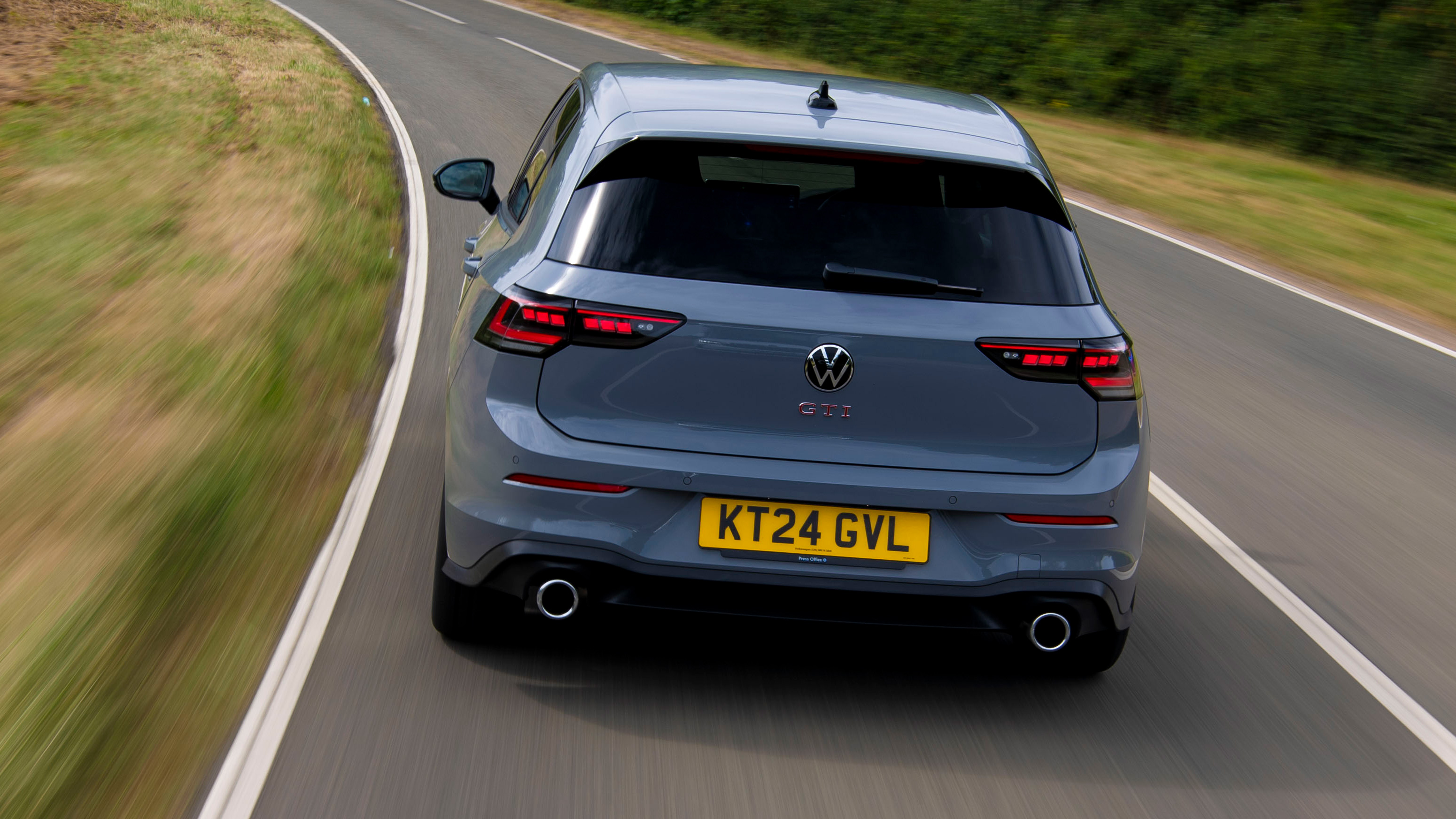 Volkswagen Golf GTI rear driving