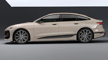 Audi A6 e-tron side