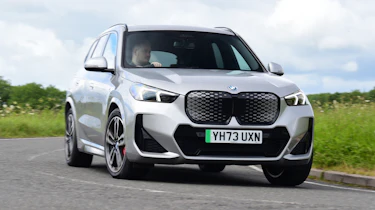 BMW iX1 front cornering
