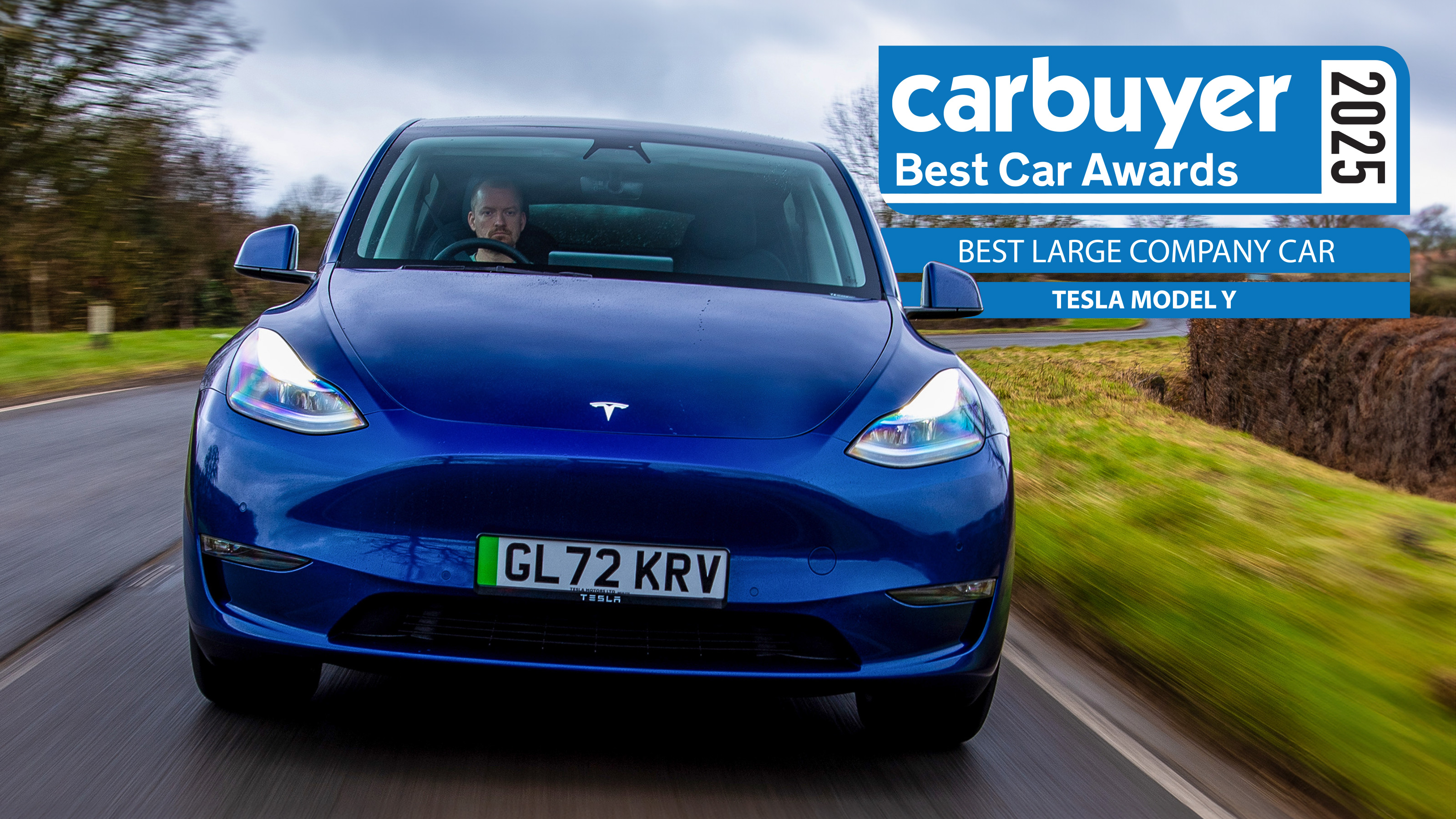 Carbuyer Best Large Company Car Award – Tesla Model Y