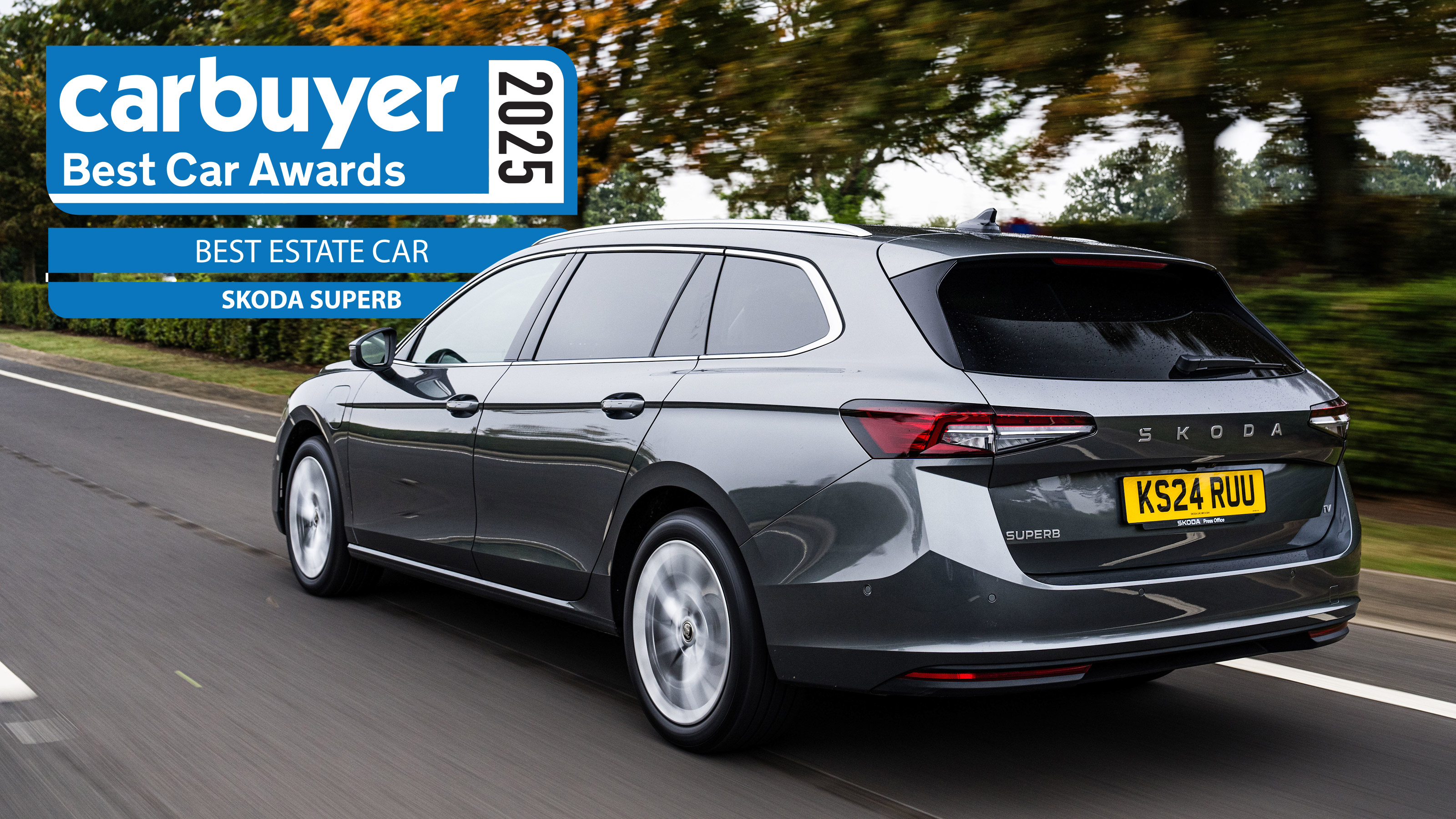 Carbuyer Best Estate Car Award – Skoda Superb
