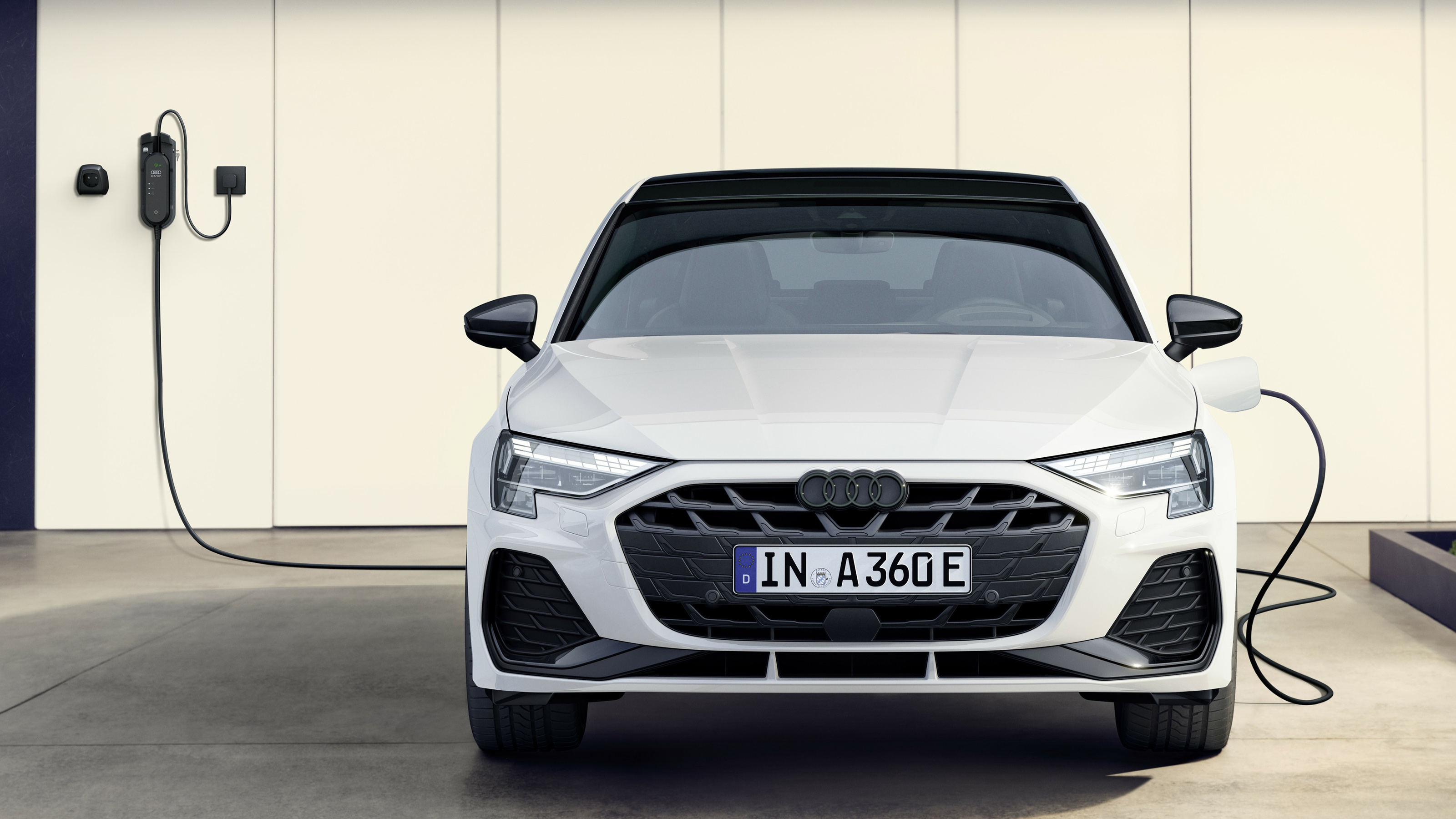 Audi A3 PHEV charging