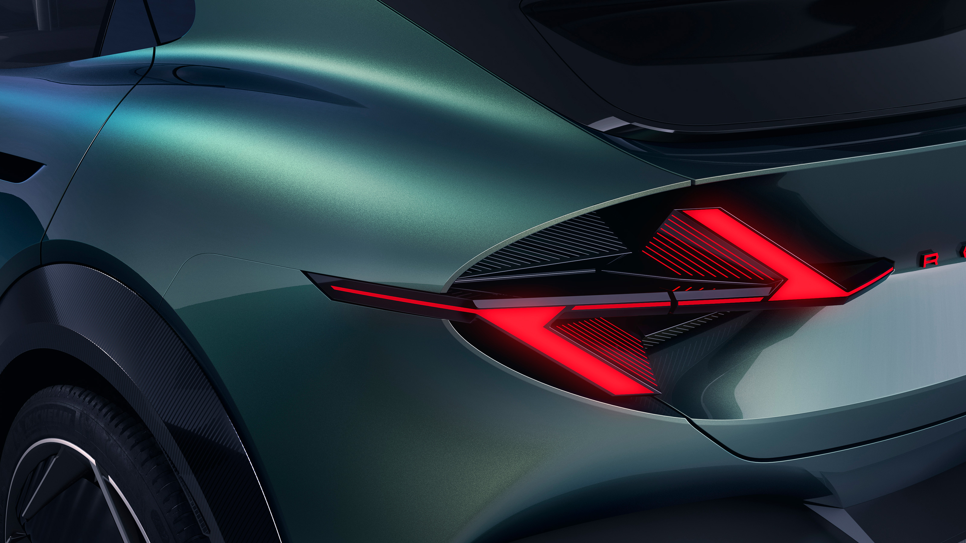 Renault Embleme concept tail-light