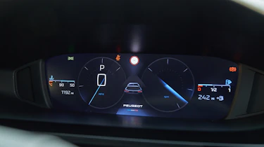 Peugeot 308 driver's display