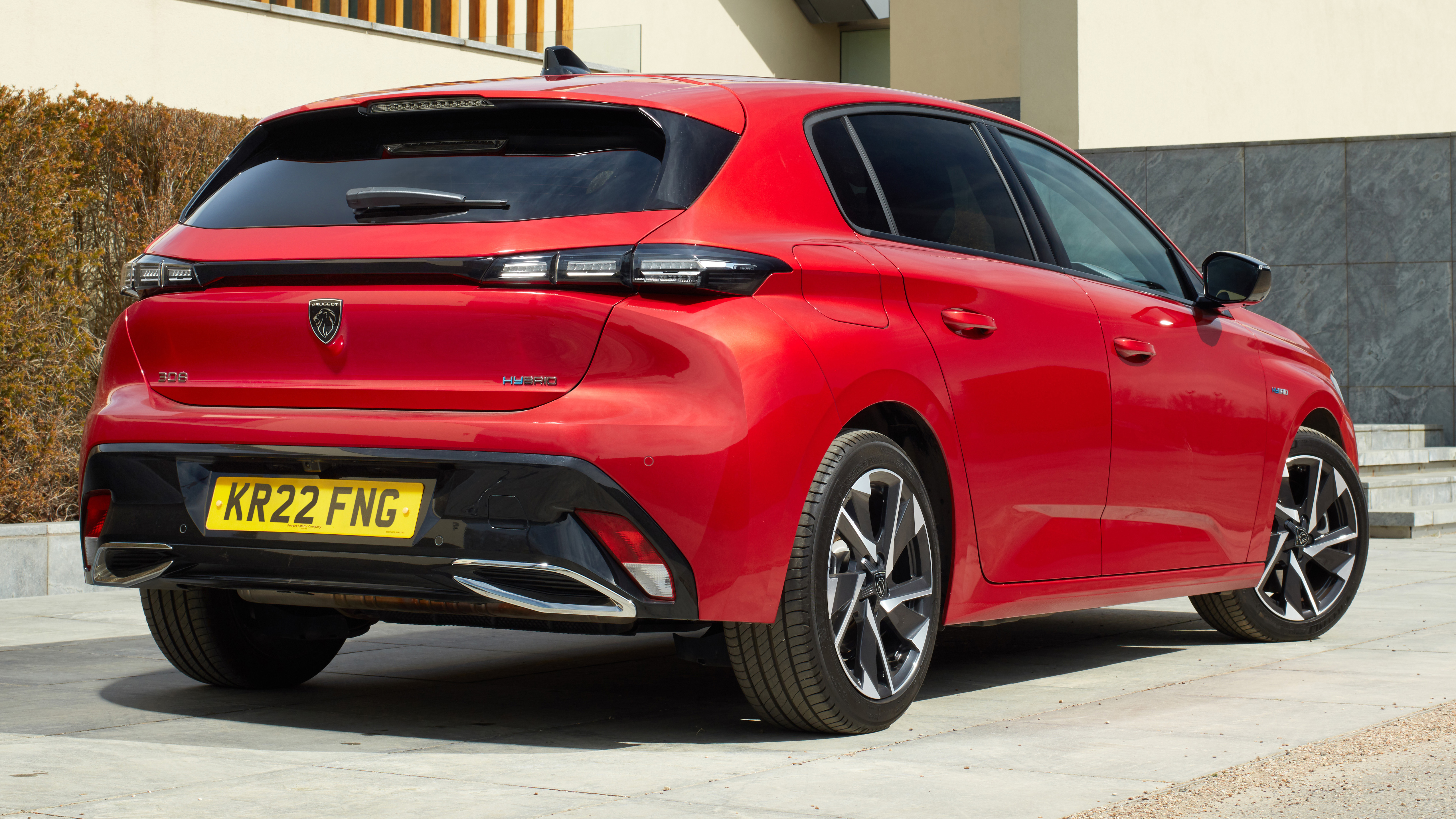 Peugeot 308 rear quarter static