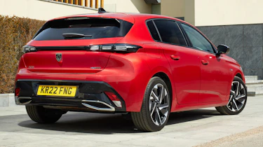 Peugeot 308 rear quarter static