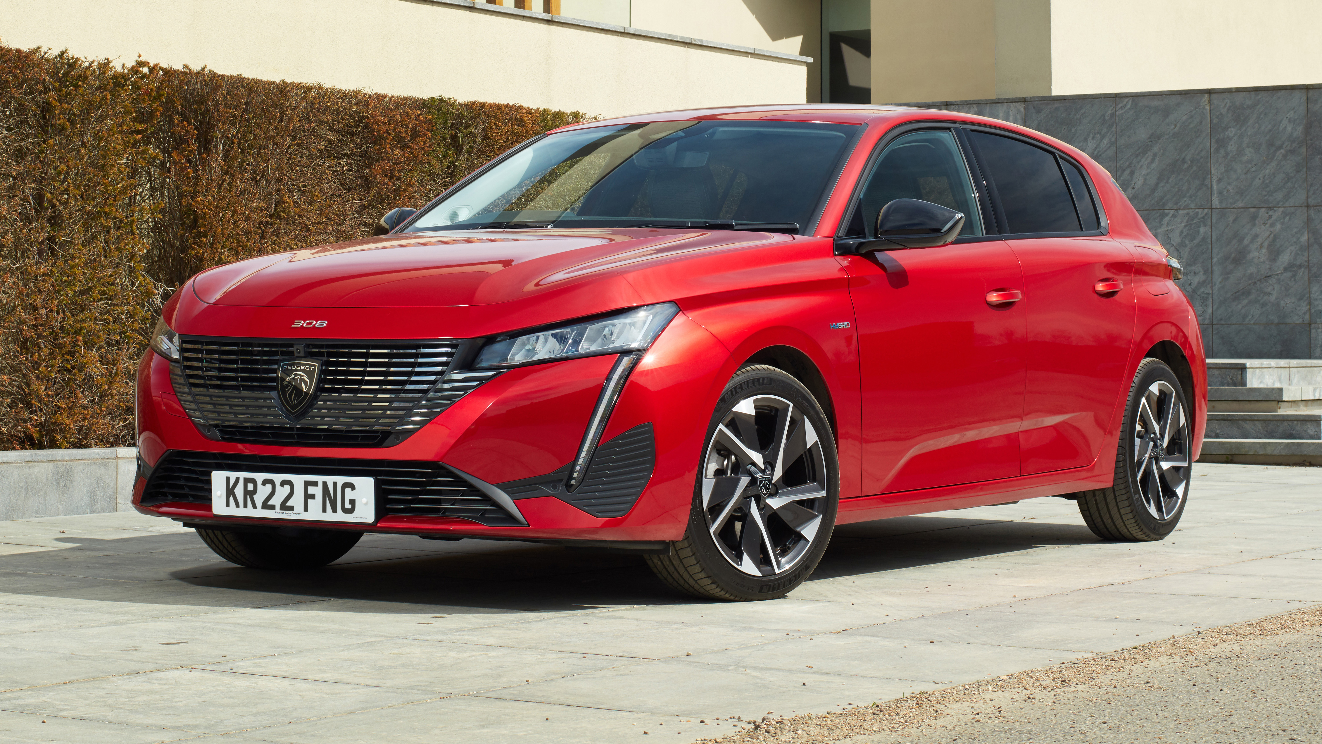 Peugeot 308 front quarter static