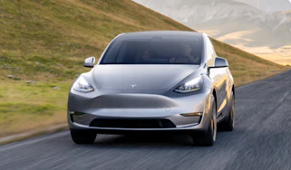 Tesla Model Y front quarter