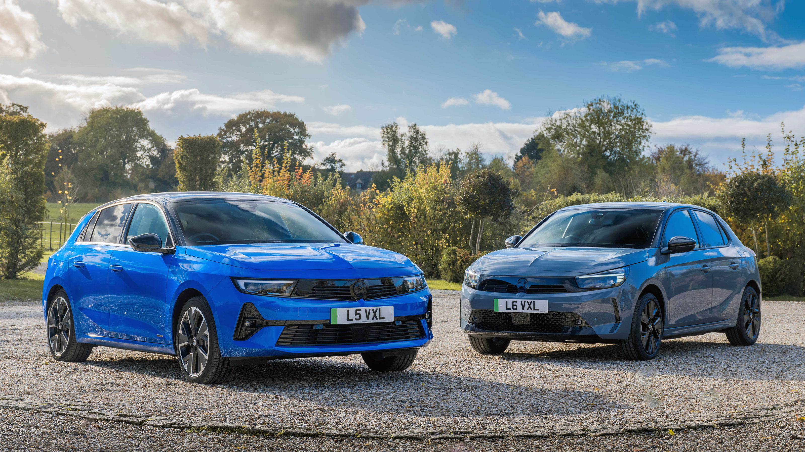 Vauxhall Astra Electric and Corsa Electric