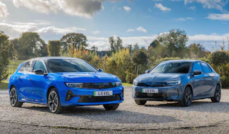 Vauxhall Astra Electric and Corsa Electric